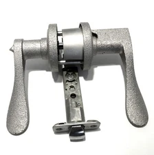 Ancient Treasures Keyed Door Lever Entry Handle L57511SATLT Rustic Satin Chrome