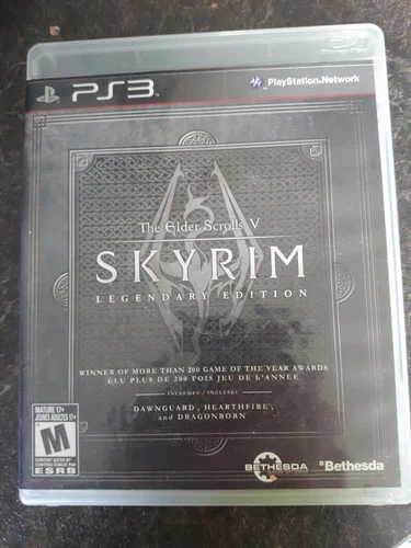 The Elder Scrolls V Skyrim PlayStation 3 PS3 Game COMPLETE Good Condition