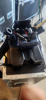 HTC Vive Pro VR System 2Q29100 With Controllers, Link Box, and Cables