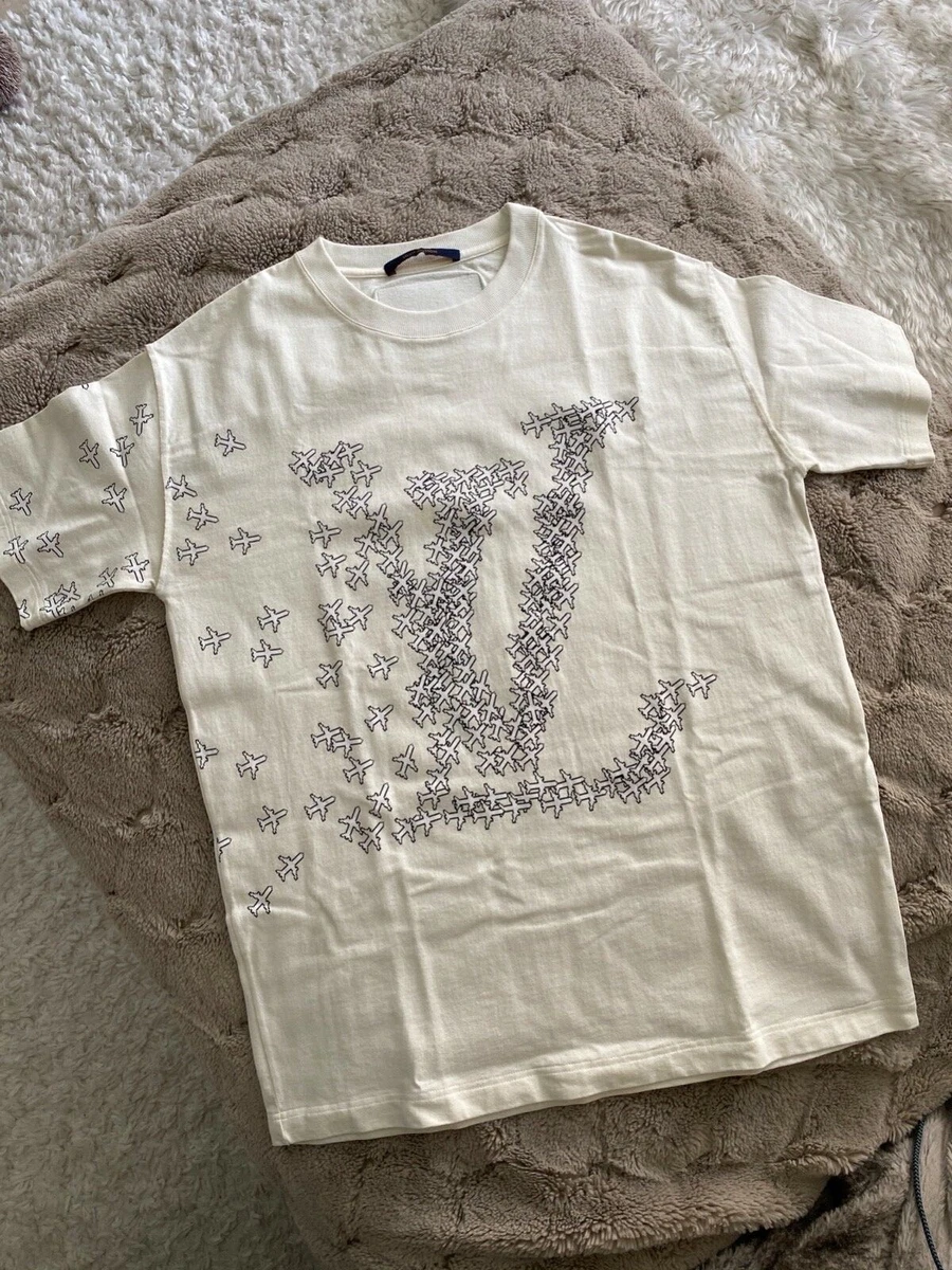 MEN LOUIS VUITTON T-SHIRT LV PLANES PRINTED – UN ATELIER