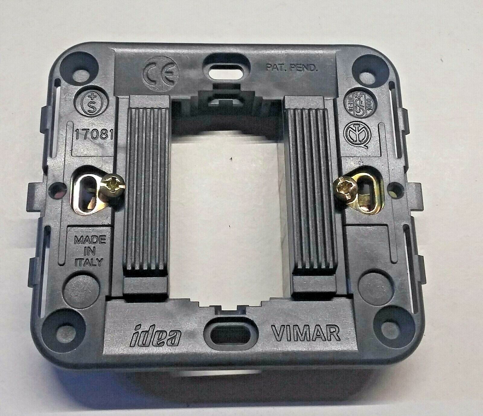 Supporto x scatola rotonda rigato Vimar Idea art.17081 Chiamate x sconti