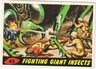 Mars Attacks #45 Fighting Giant Insect 1962 VINTAGE ORIGINAL