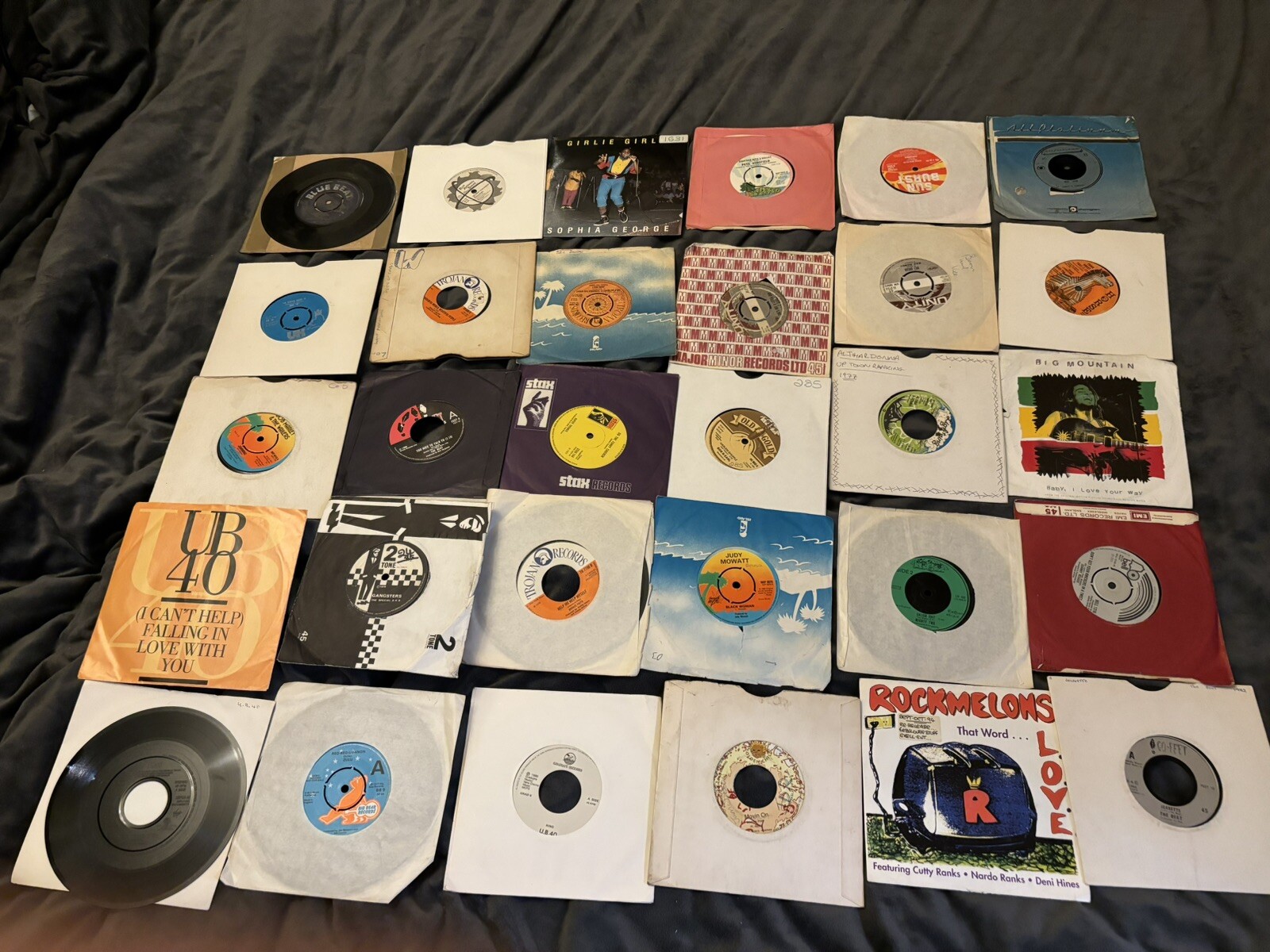 MASSIVE 350+ 7" SINGLE JOBLOT SOUL, MOTOWN, REGGAE, SKA, IMPORTS