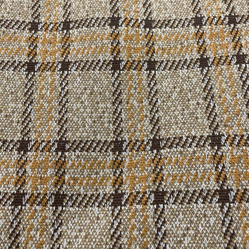 Garrison Park Vtg 70s 2-Button Blazer (Fits 46R) Plaid Tartan Check Sport Coat - Picture 7 of 12