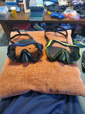 Joymaysun Professional Snorkel Diving Mask Goggles Glasses Diving - Two Pack!