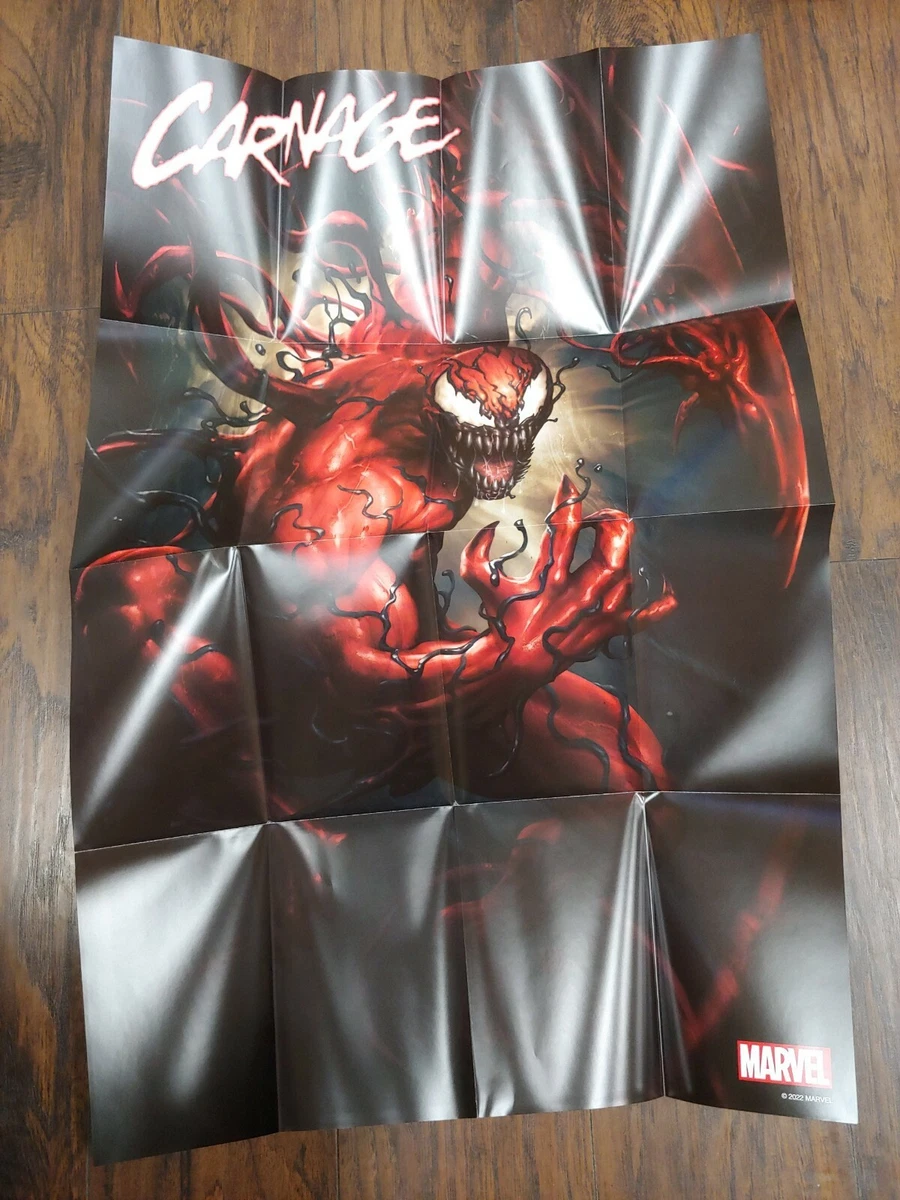 Carnage Forever # 1 🔥Kendrick Lim Marvel 2022 Folded Promo Poster 24" x  36" New | eBay