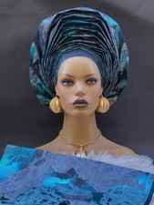 Adejoke African Headtie Auto Gele, Headgear.