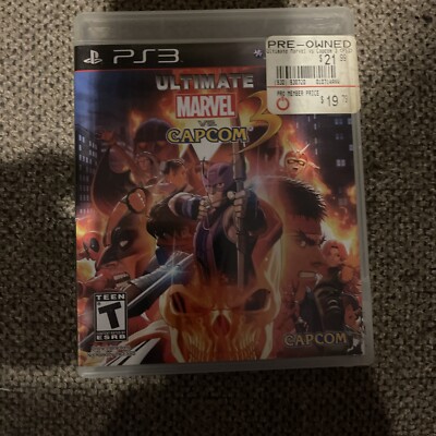 Ultimate Marvel vs Capcom 3 (PS3 / PlayStation 3) No Manual Disc
