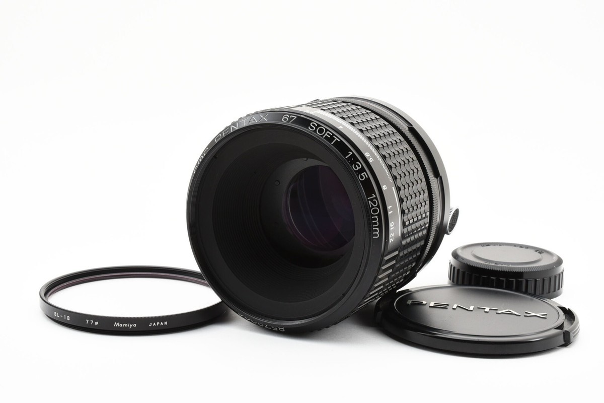 MINT] SMC PENTAX 67 120mm f/3.5 Soft Focus Lens +adapter K for 6x7