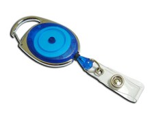 Jojo Premier con clip de lazo + correa de identificación azul [Ingenia AC217D-ST-RB] cordón de 70 cm