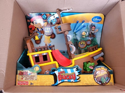 Neu im Karton Disney Jake and the Neverland Pirates Jake's Musical Piratenschiff Bucky Neu - Bild 3 von 3