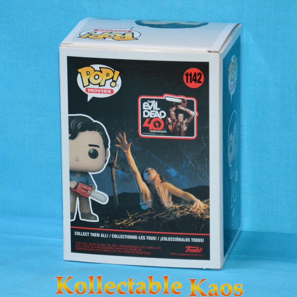 Evil Dead - Ash Campbell 40th Anniversary Pop! Vinyl Figure #1142 - image 2 of 3