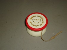 VTG Genuine Duncan Butterfly Yoyo Yo Yo, White, Red, MONROE SHOCKS ADVERTIZING