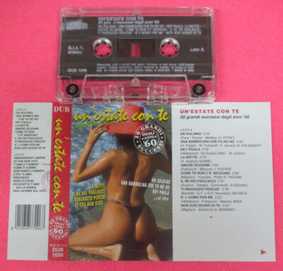 MC Compilation UN'ESTATE CON TE ADRIANO CELENTANO BOBBY SOLO MINA no cd lp