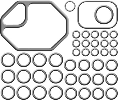 AC A/C System O-Ring Kit Gasket Seals Oring Santech Rapid Seal Repair Kit