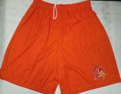 0725 Mens TAMPA BAY BUCCANEERS Throwback Vintage SHORTS New ORANGE