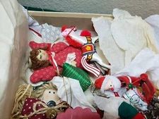 Vintage Christmas Ornament Lot 21 pcs, Various types, From my moms closet