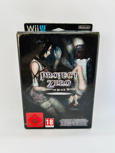 Project Zero Maiden Of Black Water Limited Edition Wii U WiiU CIB COMPLETE