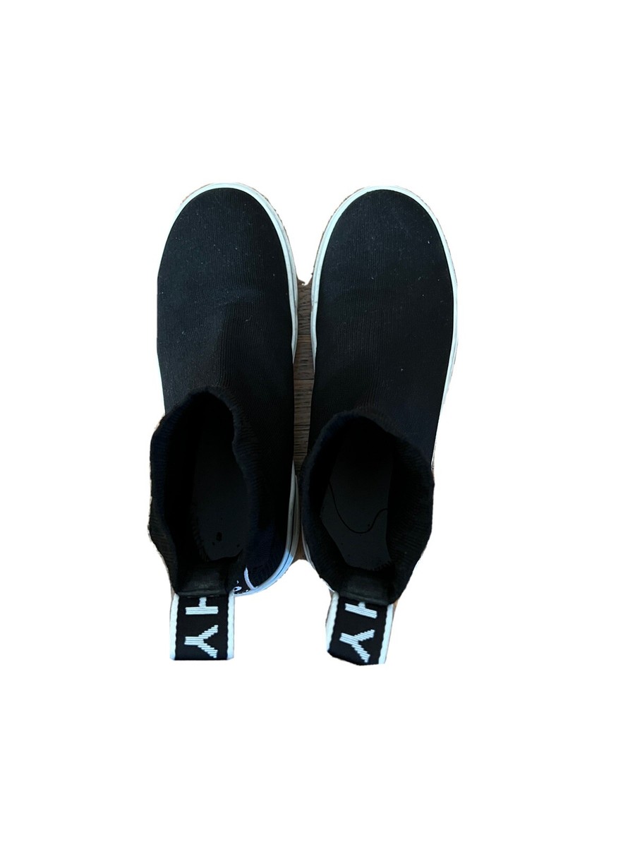 GIVENCHY ITALY MEN GEORGE V SOCK SHOES GRAY/WHITE SIZE (US