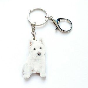 westie keyring