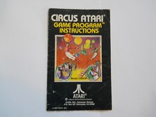 Atari 2600 Manual - Circus Atari
