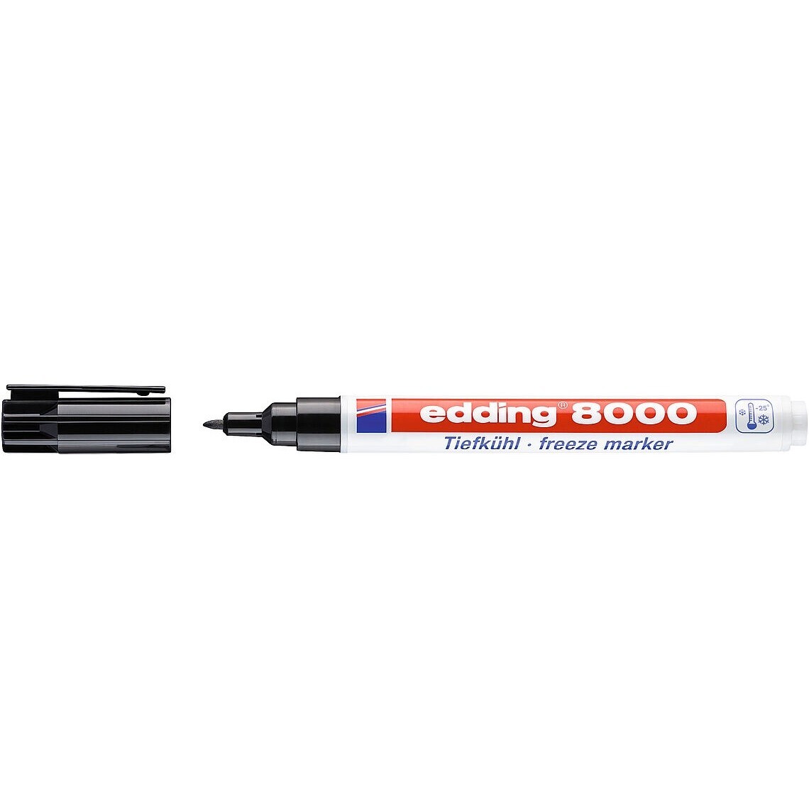 Edding Freeze Marker Pen - Edding 8000 - Freezer Bag Marker - Tiefkühl