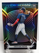 2021 Chronicles Obsidian Baseball Cristian Pache Rookie 🌟36/99🌟