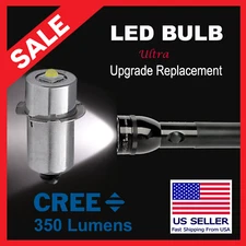 For MAGLITE Ultra Bright LED Upgrade Bulb Drop In Replacement 2 3 4 5 6 Cell C/D