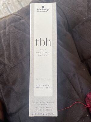 SCHWARZKOPF TBH Natural Permanent Color Creme   9-06N   2.1 oz