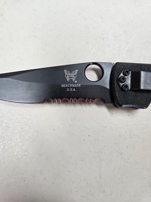 Benchmade Large 800 SBT AFCK Rare Left Handed Bali Song Made