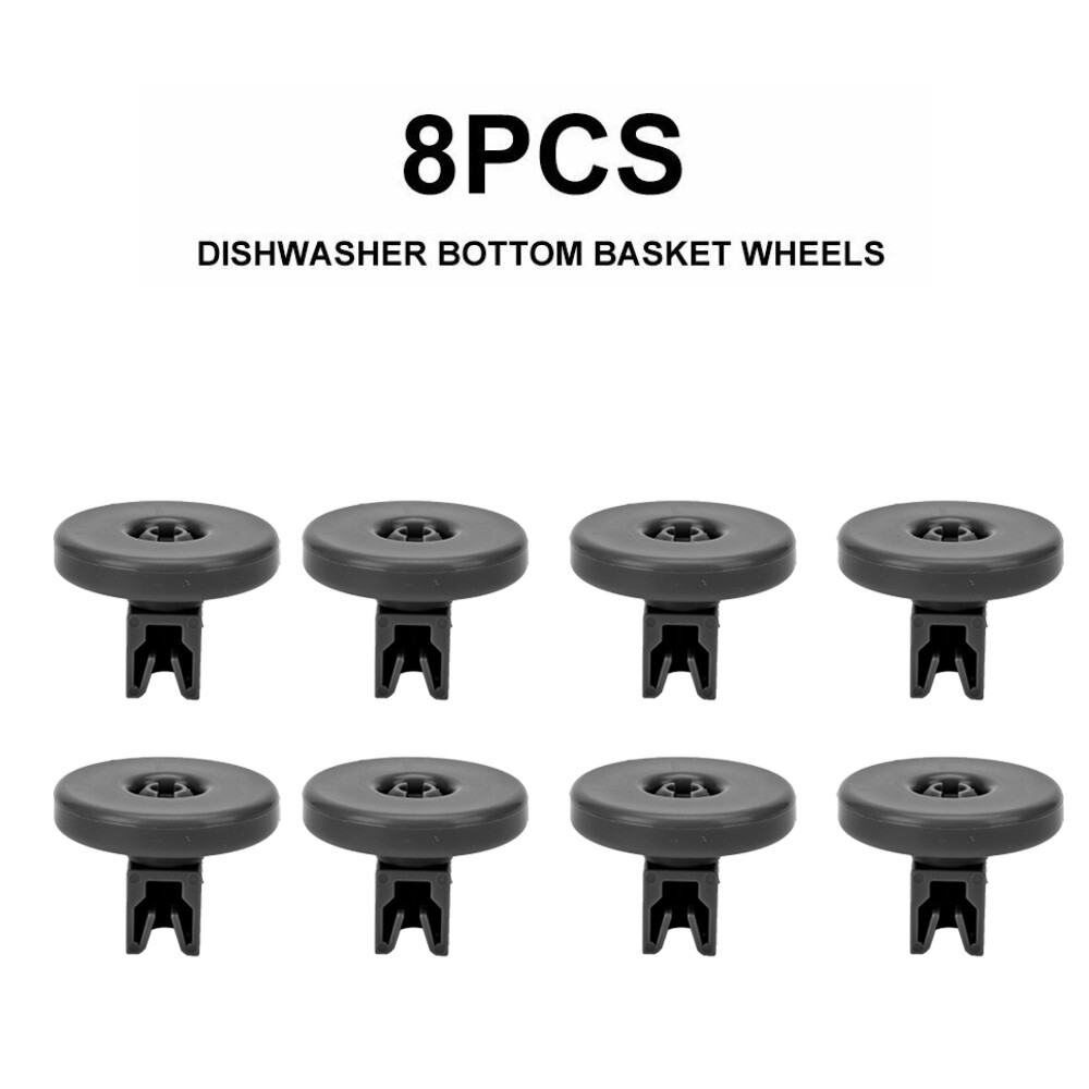 8PCS/Set Dishwasher Lower Basket Wheel For Dishlex Electrolux DX203SK