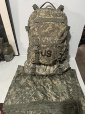 USGI Molle II 3 Day Assault Pack With Usgi Poncho Liner And Usgi Waist Pack!