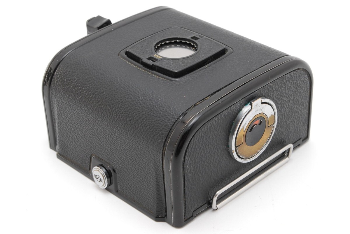 【EXC+5】 Hasselblad 120 Film Back Holder A12 Type II 2 6x6 66 Black FROM JAPAN