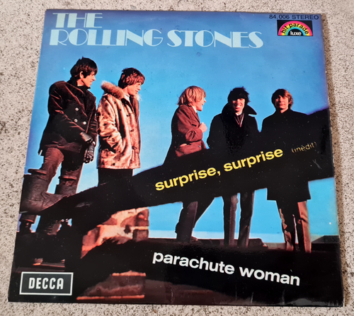 EP 45T / The Rolling Stones – Surprise, Surprise / Parachute Woman (1971)
