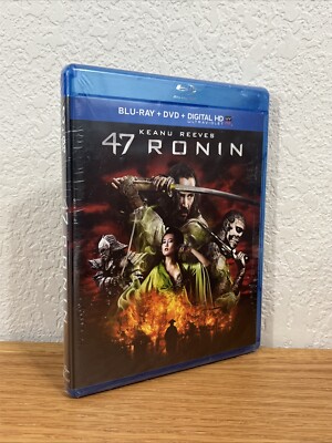 47 Ronin (Blu-ray/DVD/Digital, 2014) Keanu Reeves SEALED! SEE PICS!