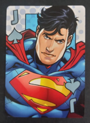 Aquarius DC Comics Superman Playing Card Jack Spades