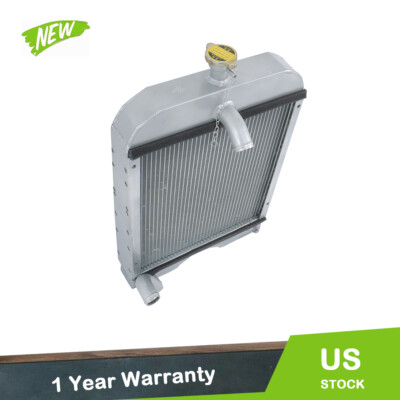 2 Row Aluminum Cooling Radiator For Ford Tractor Radiator 2N 8N 9N ...
