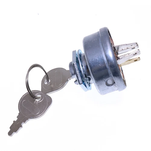 Ignition Switch W/Keys 045898 For Hustler Zero Turn Mower Raptor Fastrak Super Z - Picture 2 of 4