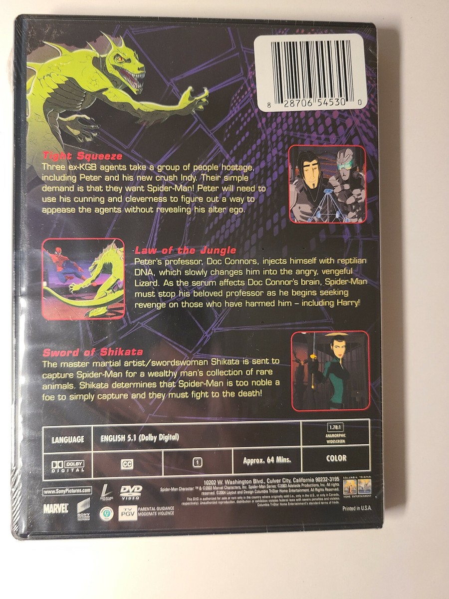 Spider-Man Animated Series: Mutant Menace (DVD) Marvel Comics