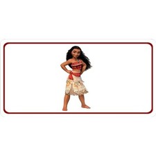 moana disney movie license plate made in usa