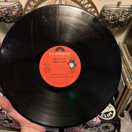 James Brown ~ The Payback ~ Lp 1973 1 of 2 Lp’s ( Side 3 And 4 Only ) Worn - Picture 10 of 24