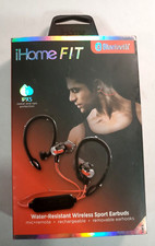 iHome Fit Bluetooth Water-Resistant Sport Earbuds
