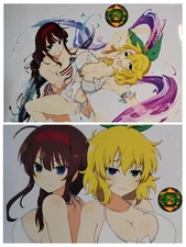 Senran Kagura - Ryona & Ryobi - Water-Resistant Sticker Decal