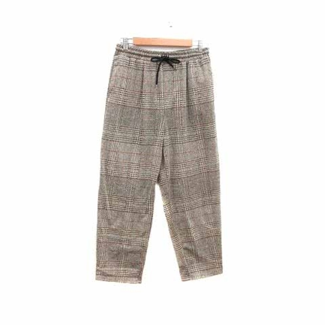JunRed J.N.R.D Tapered Pants Easy Glen Check M Beige YK Used JunRed J.N.R.D Tapered Pants Easy Glen Check M Beige YK Used