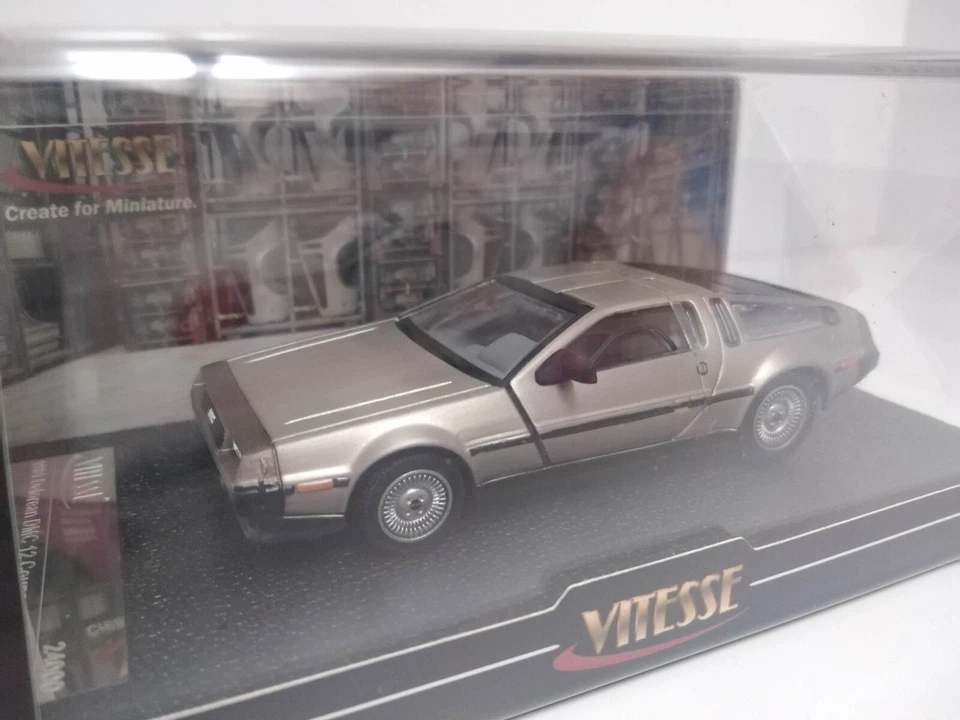 Sunstar 1:43 Scala - 24000De Lorean DMC 12 Coupé ( Acciaio Inox Colore) - Immagine 2 di 2