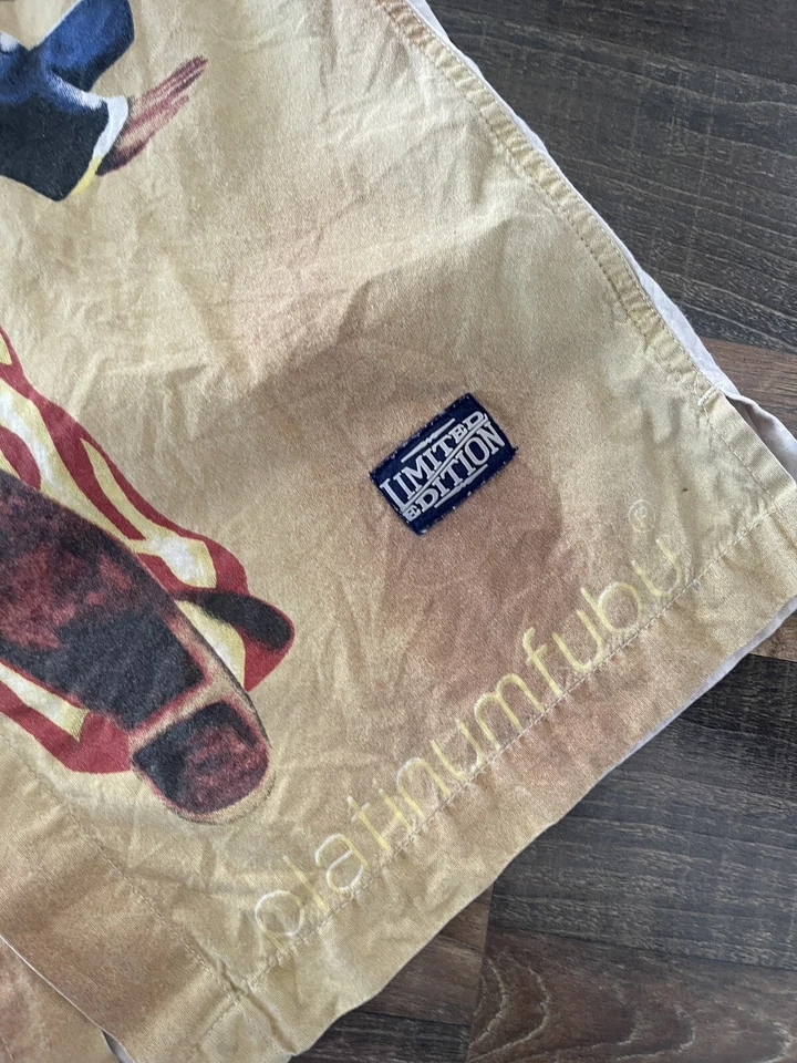 Harlem Globetrotters Printed Button Up Shirt Youth Size Large (16-18) Uncle Sam - Image 2 of 4