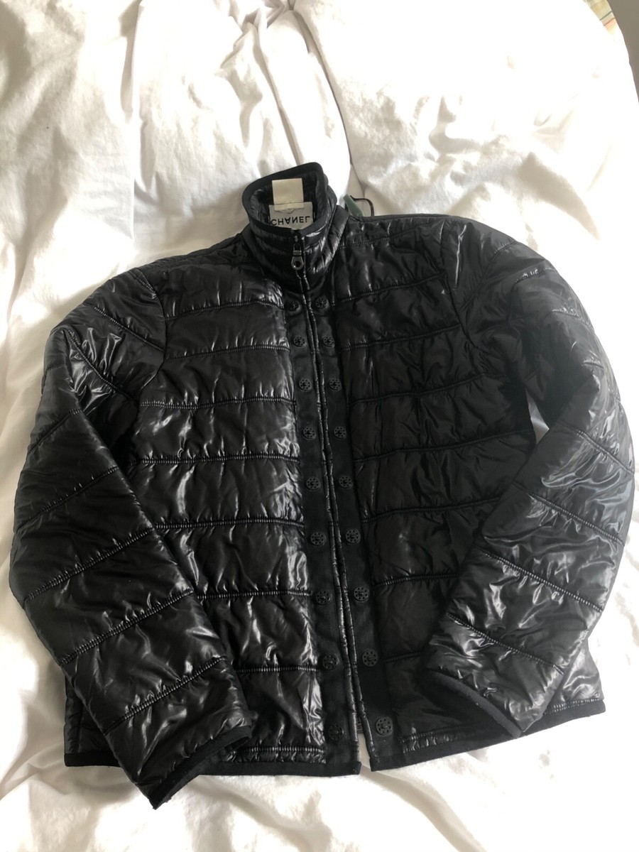 Chanel black Down Jackets size 42 PERFECT CONDITION | eBay