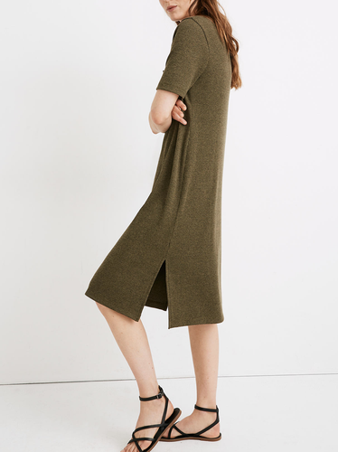 MADEWELL WOMEN'S OLIVE GREEN SHORT 