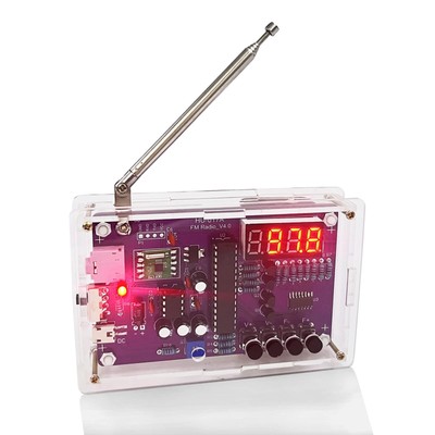 New FM Radio Soldering Kit, Solder Project Kit, Portable Radio DIY Electronic...