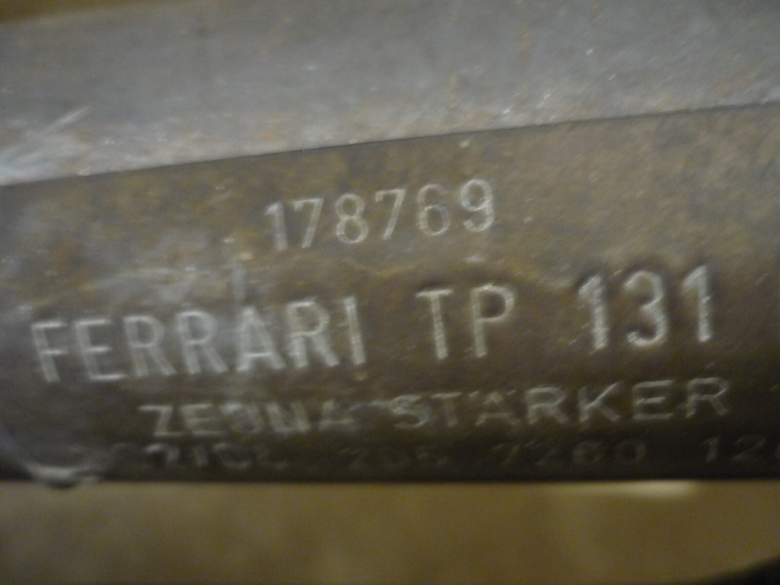 Ferrari 360 LH Exhaust Tail-Pipe (valve included) - P/N 178769